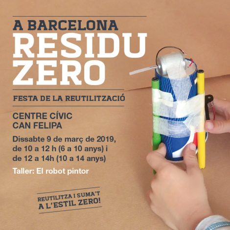 Festa de la Reparació al CC Can Felipa – Vine i crea un ROBOT