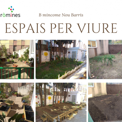 Pinzellades del projecte B-mincome a Nou Barris