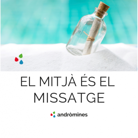 La tecnologia canvia la nostra forma forma de comunicar-nos. El mitjà és el missatge.