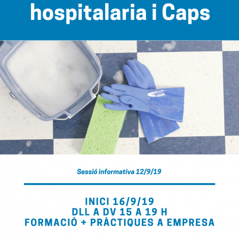 Formació professionalitzadora Auxiliar neteja hospitalària!!!!