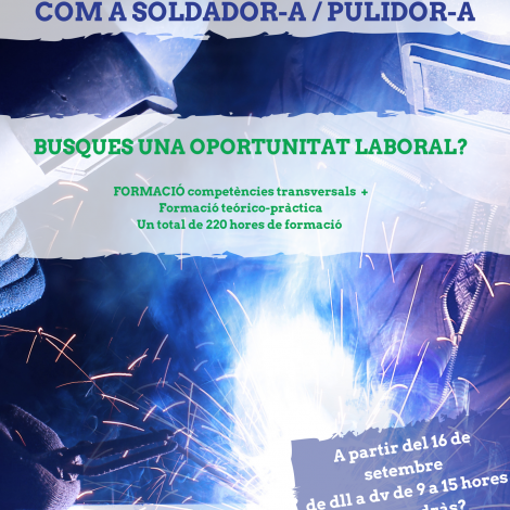 Formació professionalitzadora soldador/polidor