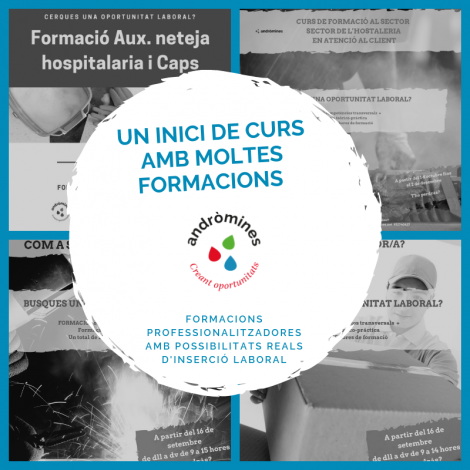 Un inici de curs amb moltes possibilitats de formació