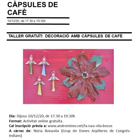 Engeguem les activitats online a la Nau Vila Besòs