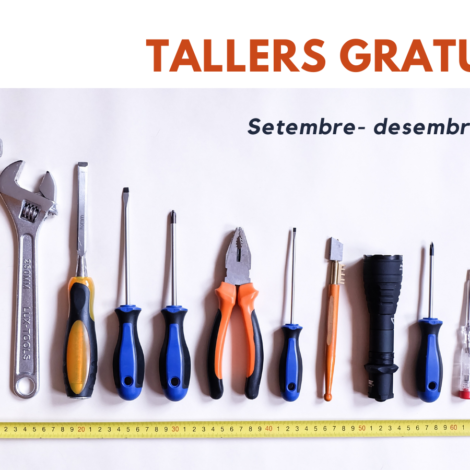 Programació de tallers a la Nau Vila Besòs – Setembre-desembre 2021