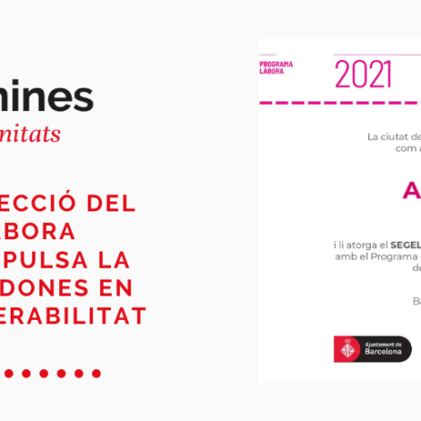 El Punt de prospecció del Programa Làbora d’Andròmines impulsa la contractació a dones en situació de vulnerabilitat