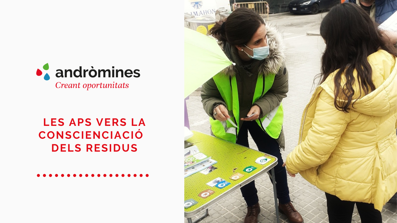 Concienciación verso el reciclaje en los diferentes barrios de Montcada i Reixac