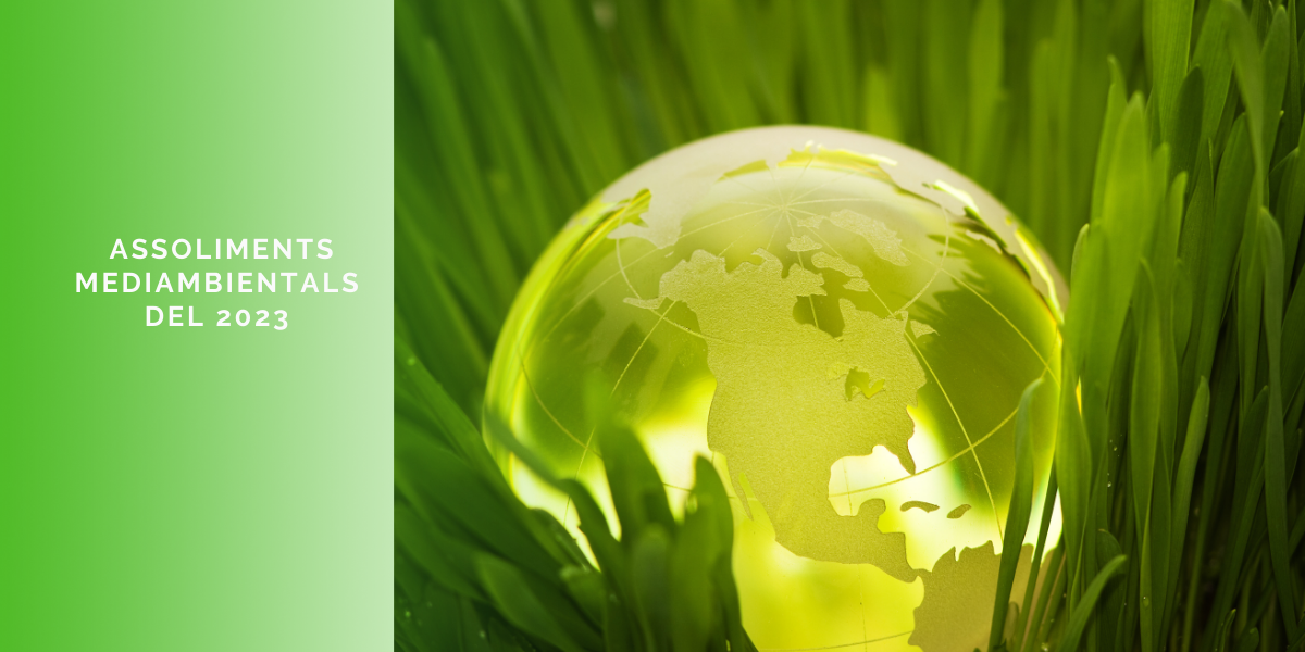 Dades mediambientals 2023 Dades mediambientals 2023