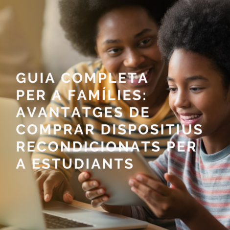 Dispositius recondicionats: educació sostenible i assequible