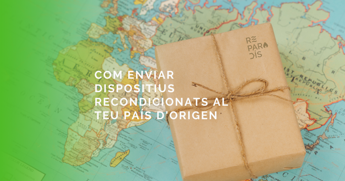 Com enviar dispositius recondicionats al teu país d’origen