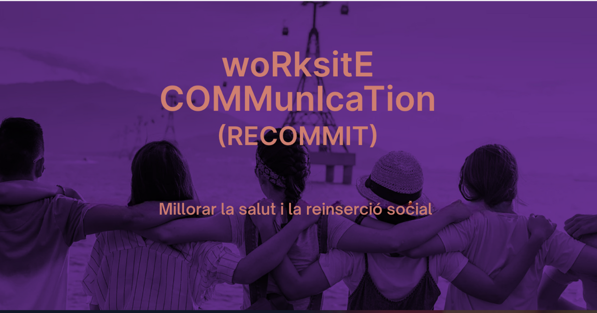 Andròmines presenta els resultats del projecte RECOMMIT Andròmines presenta els resultats del projecte RECOMMIT