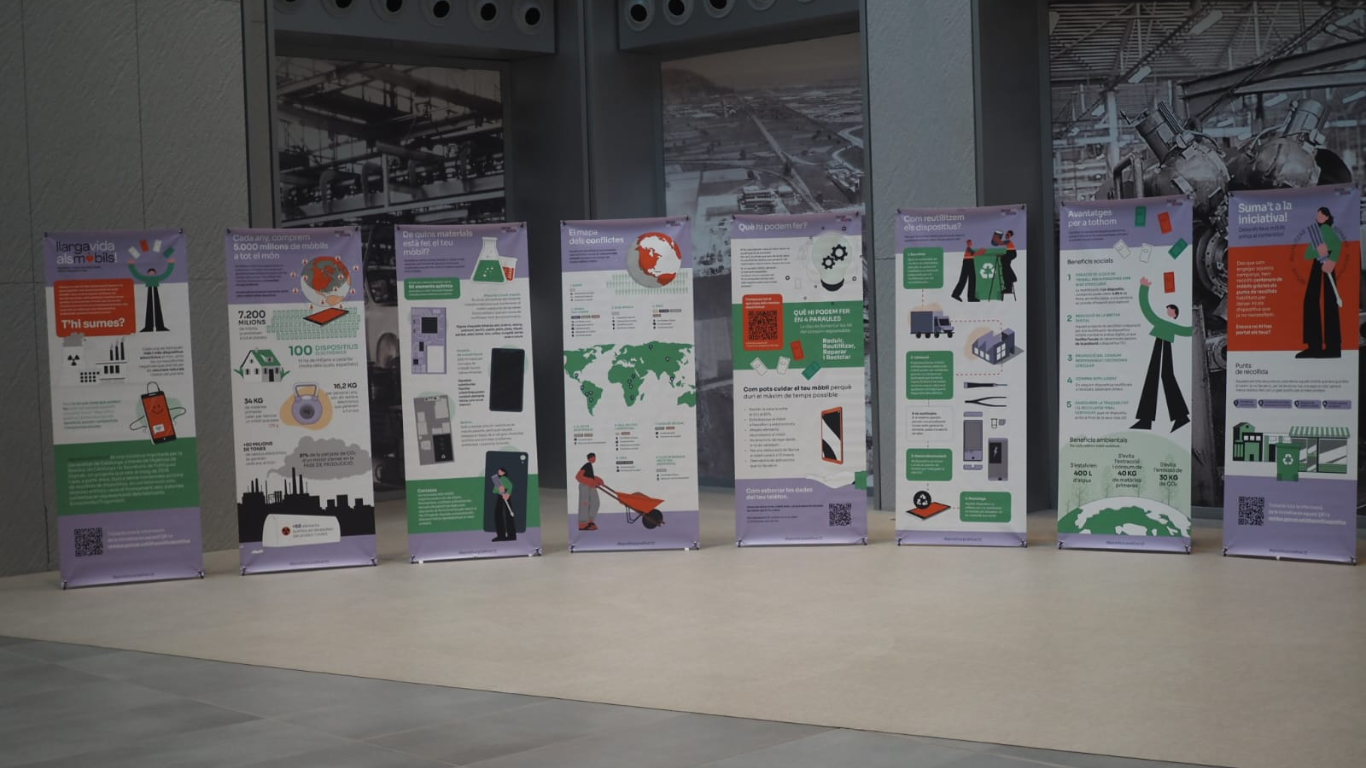 Exposició sobre els mòbils