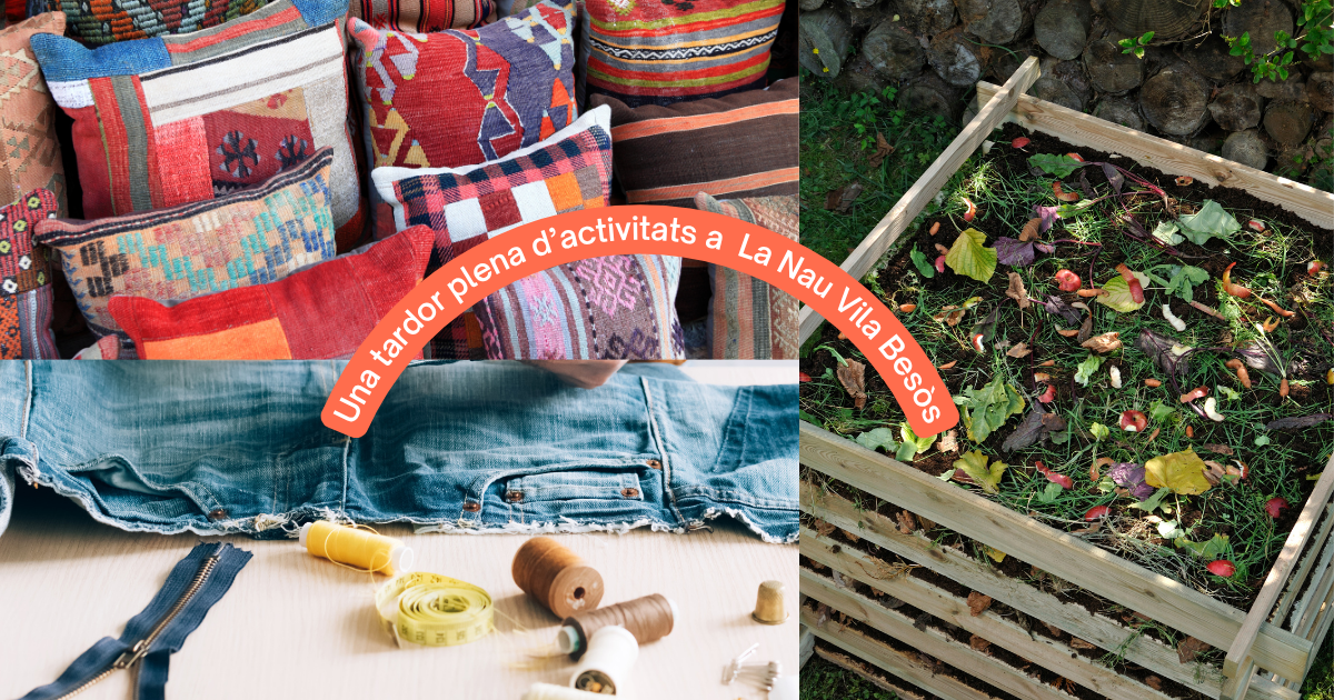 Tallers gratuïts a Nau Vila Besòs | Octubre – Desembre 2025 Tallers gratuïts a Nau Vila Besòs | Octubre – Desembre 2025