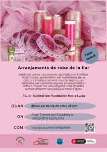 Arranjament de roba de la llar