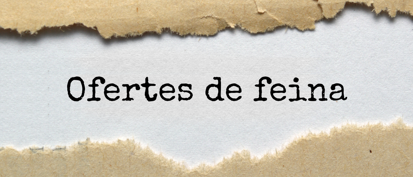 Vols treballar a Andròmines?