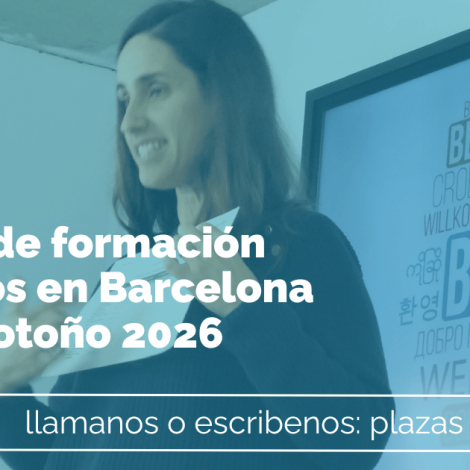 Formación profesionalizadora gratuita en Barcelona: otoño 2026