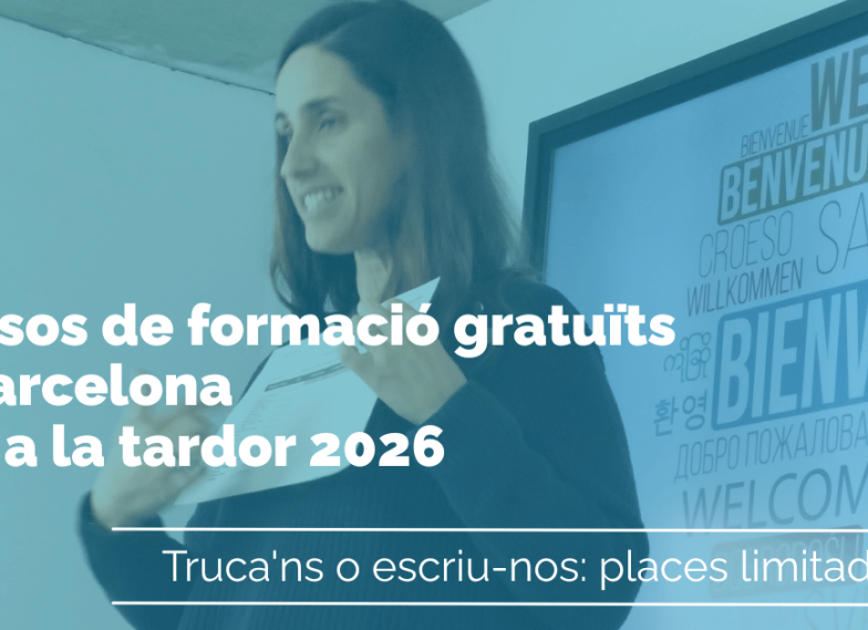 cursos formació gratuïts Barcelona