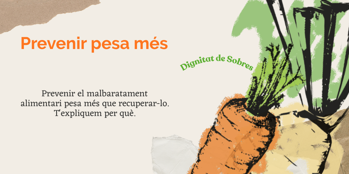 Impacte ambiental del malbaratament alimentari: per què prevenir pesa més que recuperar