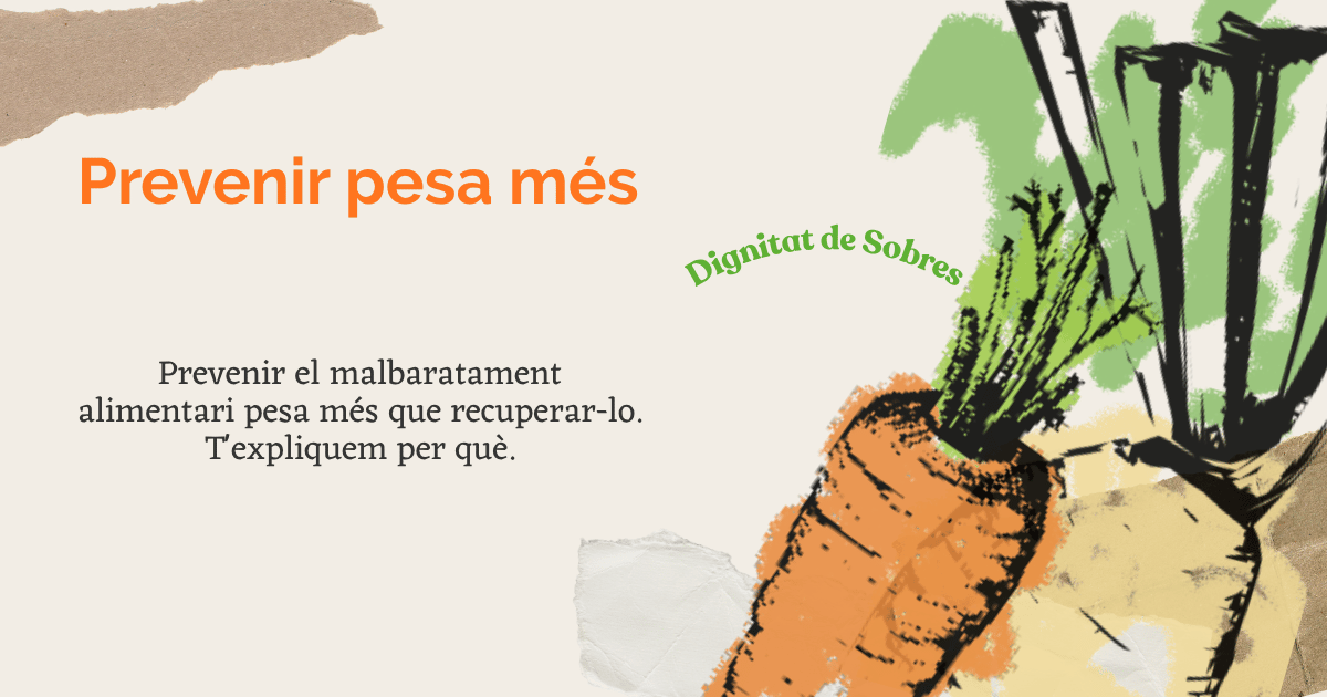 Impacte ambiental del malbaratament alimentari: per què prevenir pesa més que recuperar